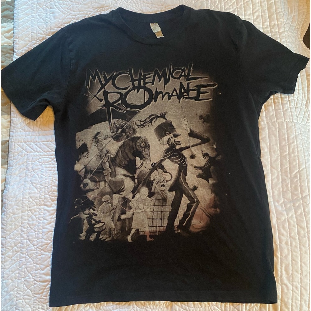 My Chemical Romance The Black Parade Tour Graphic T Shirt By Rock Me Size Med